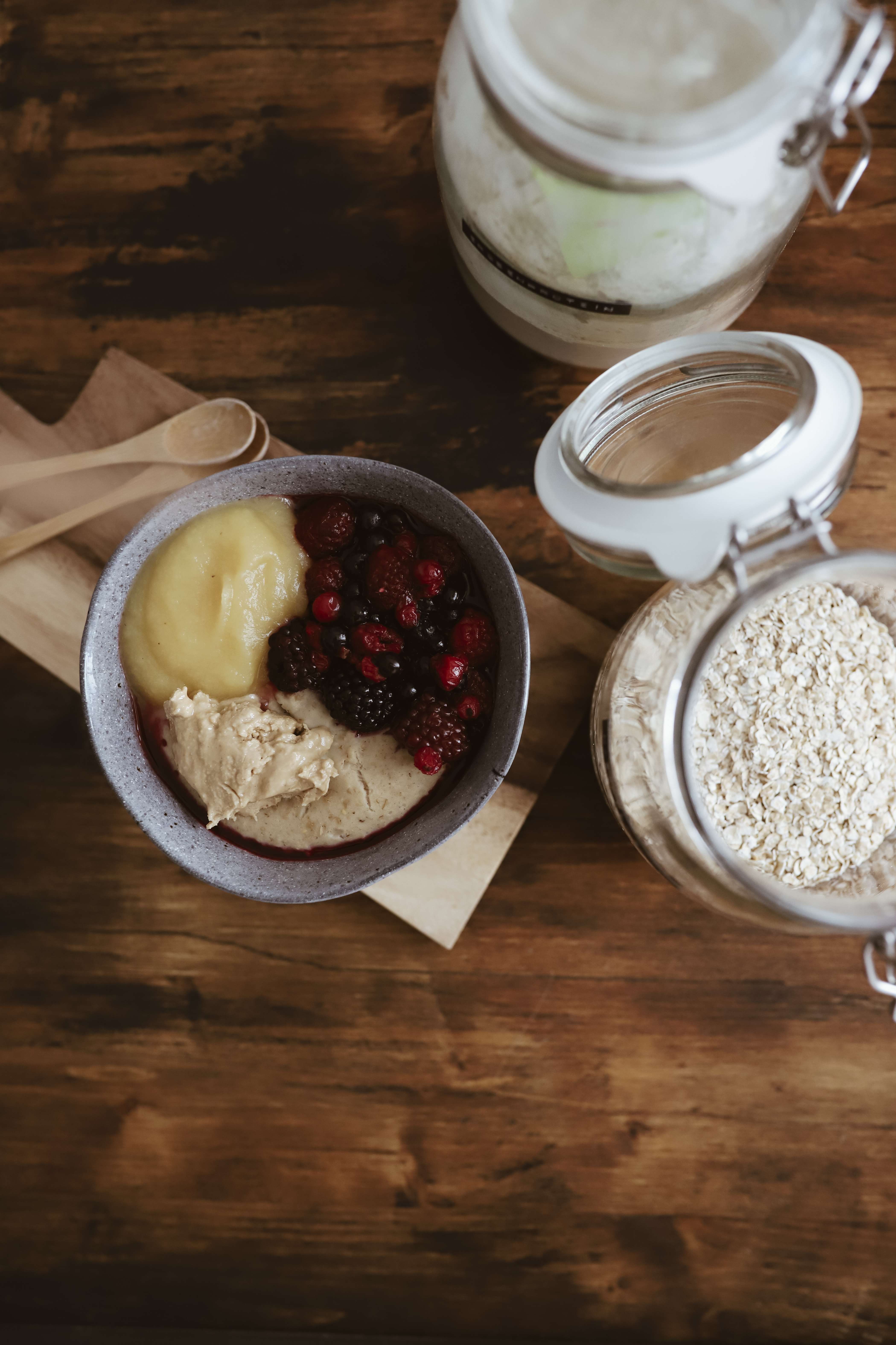 Veganes Protein-Porridge - Julesvogel